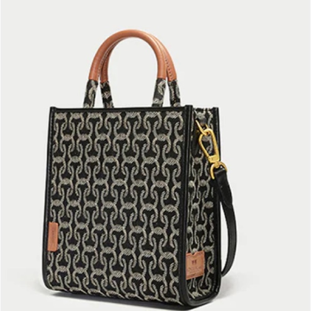 COWEC YCAKI Berni CC monogram series Top handle tote Mini